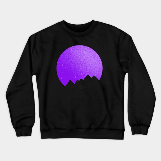 Purple 2 PlanetFall Crewneck Sweatshirt by CazzyShop